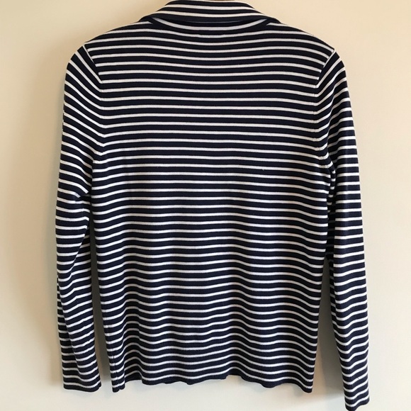 Talbots | Full Zip Knit Sweatshirt - Picture 5 of 6